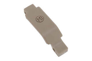 Midwest Industries polymer AR-15 trigger guard in FDE